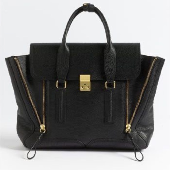 BRAND NEW Phillip Lim Pashli Satchel - Large/Black - Picture 1 of 6